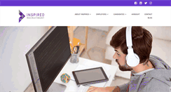 Desktop Screenshot of inspiredrecruitment.com